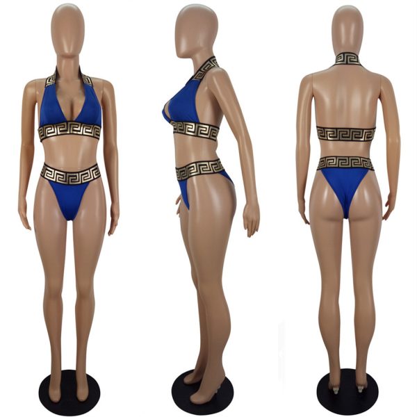 Printed Bikini Two Piece One Piece Dropshipping - Image 4